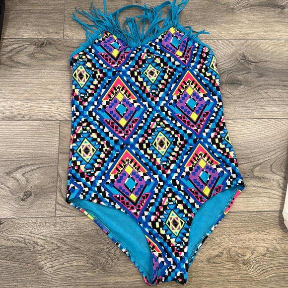 Justice girl’s swimsuit size 12 - Picture 1 of 6